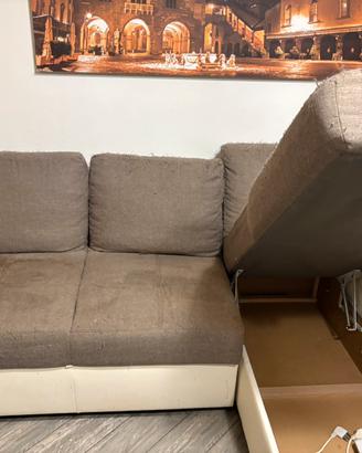 Divano letto contenitore