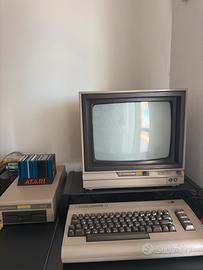 Commodore 64 + Monitor + Floppy