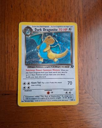 Dark Dragonite 5/82 Team Rocket Card Pokemon 2000