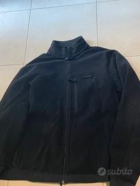 Felpa a giacca pile nero Decathlon