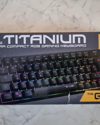 The G-Lab - Keyz Titanium - Tastiera Gaming