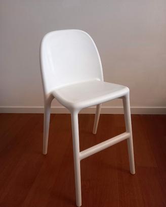 Sedia junior, bianco (Ikea-Urban)