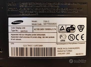 Samsung SyncMaster Model 710V C / GS17VSSS/EDC LCD Screen