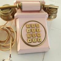 Telefono fisso Rosa anni 90