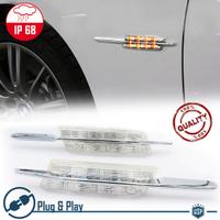 2 FRECCE Laterali FULL LED per BMW X1 E84 Tuning