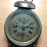 Sveglia inglese Junghans funzionante primi 1900