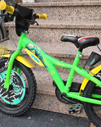 Bicicletta dino bikes per bimbo
