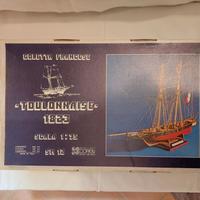 NAVE VELIERO  IN  SCATOLA  TOULONNAISE  by  COREL