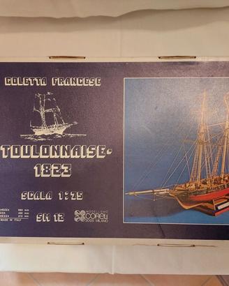 NAVE VELIERO  IN  SCATOLA  TOULONNAISE  by  COREL
