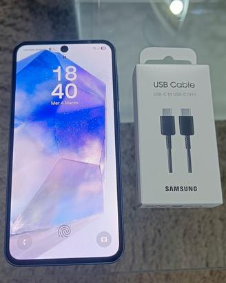 Samsung Galaxy A55 5G 128 GB Blu Navy