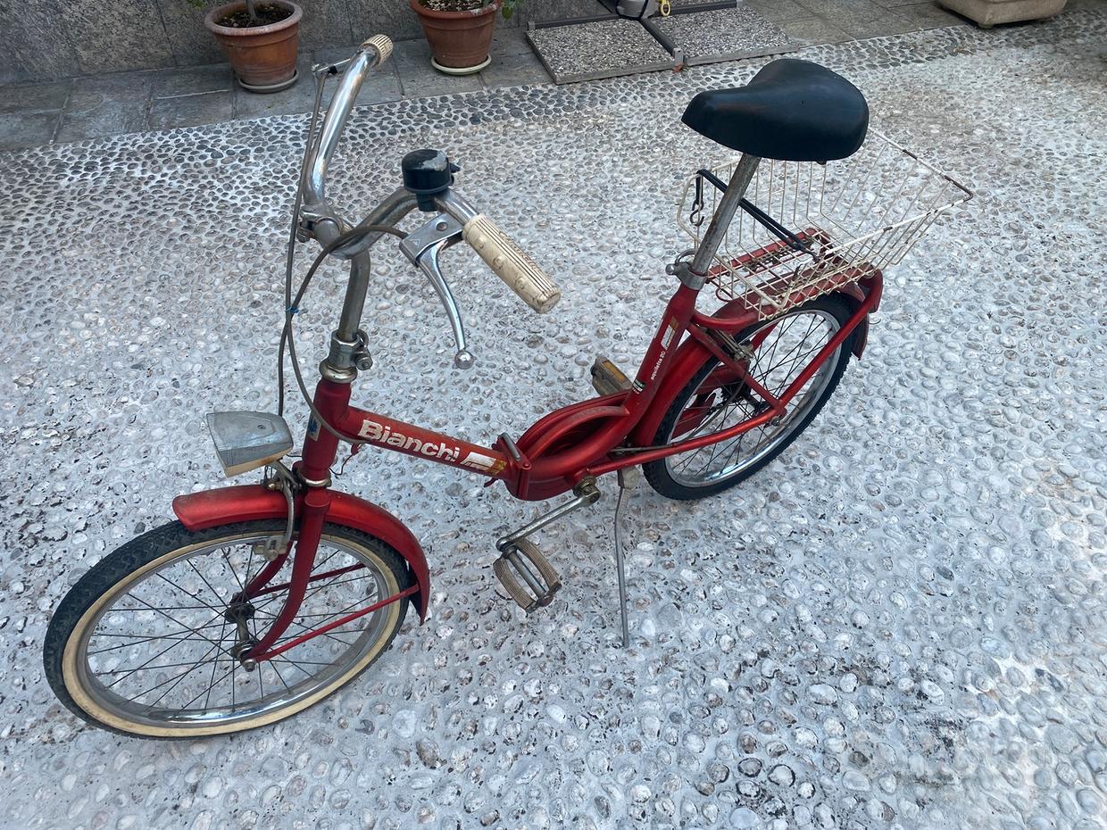 Bici Graziella Bianchi Pieghevole Aquiletta Bianchi Valore Vintage