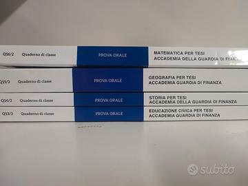 libri per concorsi in forze armate e di polizia 