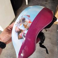 casco frozen per bimba 
