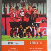 Wonderbox partita milan