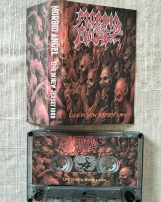 Morbid Angel, live 88, cassetta tape