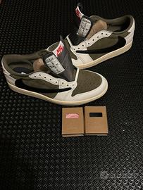 Travis Scott Air Jordan 1 Low Medium Olive