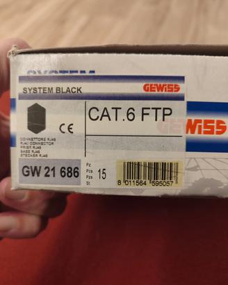 prese RJ45 cat. 6