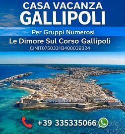 Gallipoli dal proprietario solo x gruppi numerosi