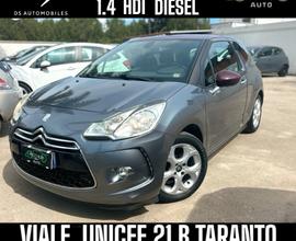 CITROEN DS3 1.4 HDI DIESEL 2011 OK NEOPATENTATI