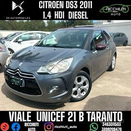 CITROEN DS3 1.4 HDI DIESEL 2011 OK NEOPATENTATI