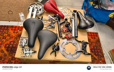 Lotto ricambi bici MTB City Corsa 3