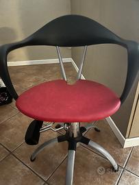 Sedia da parrucchiere