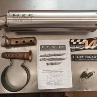 scarico msr omologato inox universale
