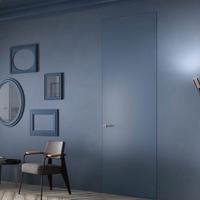 Porte filo muro in legno - made in italy
