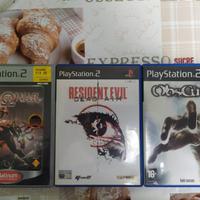 Giochi ps2 (Obscure 2, God of war, resident evil)