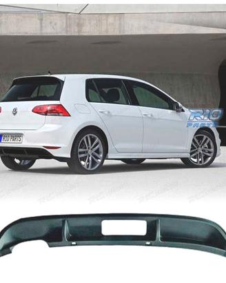 DIFFUSORE PER VOLKSWAGEN VW GOLF 7 12-17 GTD LINE 