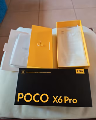 POCO X6 PRO 5G +  67W + cover Nillkin 