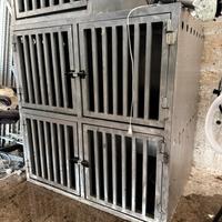 Gabbia in acciaio per animali