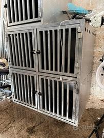 Gabbia in acciaio per animali