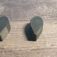 Coppia Manopole giradischi Thorens