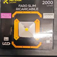 faretto led ricaricabile