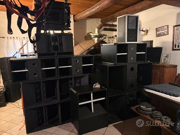 Colonna impianto audio pa