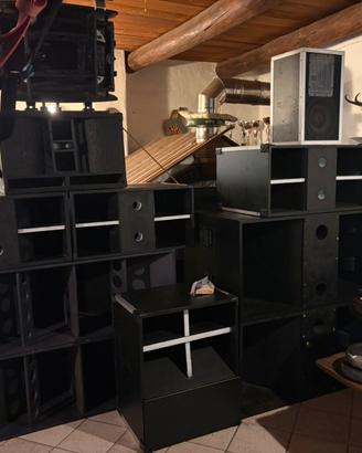 Colonna impianto audio pa