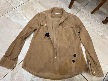 CAMICIA UOMO DI VELLUTO BRAND JON FERRETTO