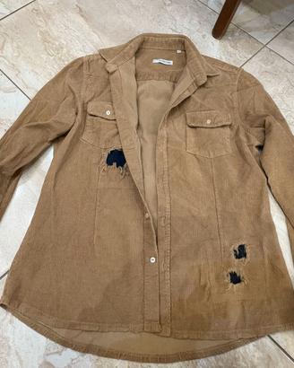 CAMICIA UOMO DI VELLUTO BRAND JON FERRETTO