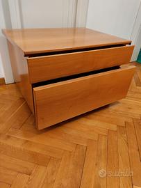 Comodino noce nazionale