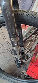 Bikepacking supporto doppio forcella carbon gravel