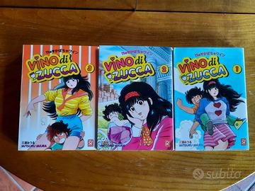 Manga Vino di zucca. Volumi 1,2,3