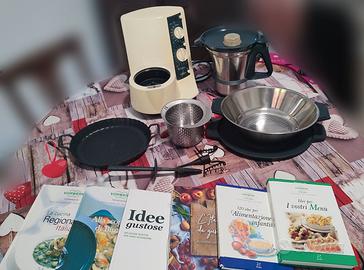 Bimby con accessori e libri