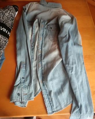 Camicia Cotton & Silk Taglia M - Collo Coreana 