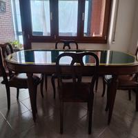 Tavolo antico + sedie
