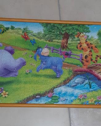 Quadro puzzle Winnie the Pooh con personaggi