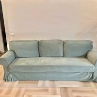 DIVANO IKEA VRETSTORP 4 posti grigio-verde