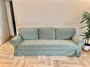 DIVANO IKEA VRETSTORP 4 posti grigio-verde