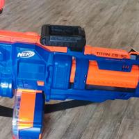Nerf Elite Titan CS-50 - Mitragliatore Automatico