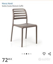 Sedie da esterno